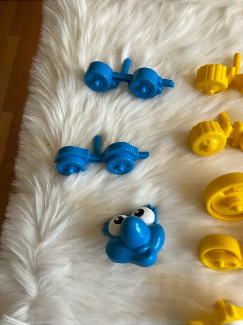 Kids playdoh transportation set